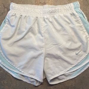 Small white Nike Shorts